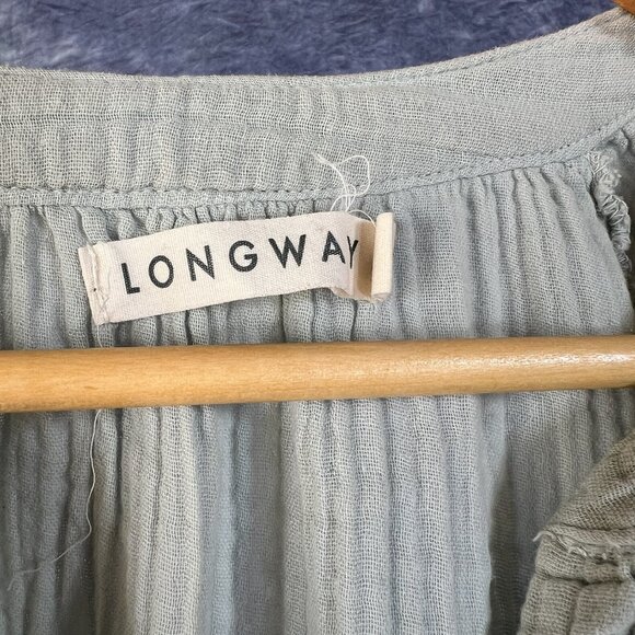 Longway Seafoam Green Shift Dress - Picture 3 of 4